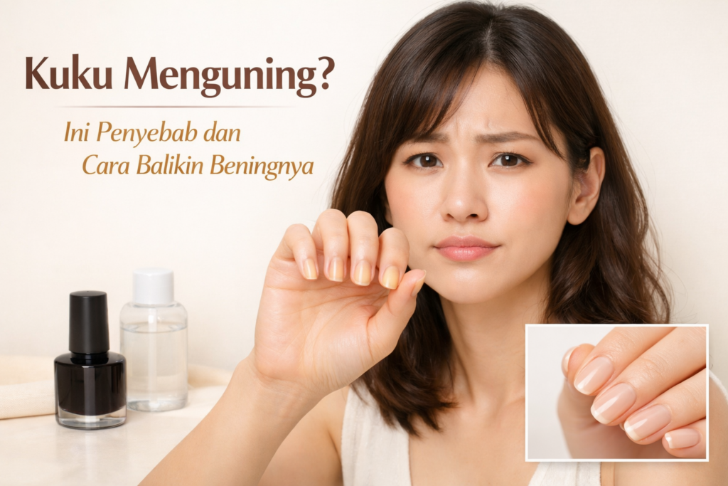Kuku Menguning? Ini Penyebab dan Cara Balikin Beningnya
